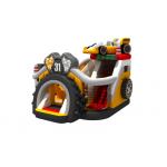 EN14960 Inflatable Combos Racing Theme PVC  Inflatable Jump Playhouse