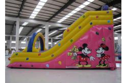 China Mickey High Slide Commercial Inflatable Water Slides, Enviroment - Friendly supplier