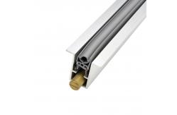 China Heavy Duty Concealed Door Bottom Seal 6063 Aluminium Weatherstrips supplier