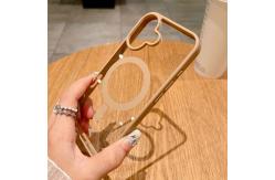 China Shockproof Magsafe Phone Case N52 With Camera Stand supplier