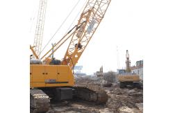 China Full Potential Crawler Crane Xcmg 150T Crawling Lifting Equipment 30 Meters Jib Length supplier