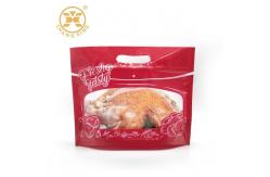 China Zipper Microwavable  Roast Chicken Packaging VMPET Resealable Stand Up Pouches supplier