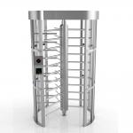304SS Mantrap Full Height Access Control Turnstiles Door Shock-Proof Single Channel for sale