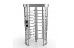China 304SS Mantrap Full Height Access Control Turnstiles Door Shock-Proof Single Channel supplier