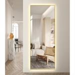 IP66 Waterproof Full Length Illuminated Mirror 200x80cm Wall hanging
