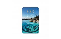 China Customized Waterproof RFID Keycards Hotel Room Key Card Rectangular Shape supplier