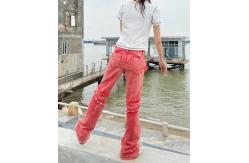 China custom Plain Jogging Pants women's jeans pant supplier
