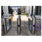 Outdoor Rfid Card Reader Swing Barrier Gate Turnstile Security With Counter for sale