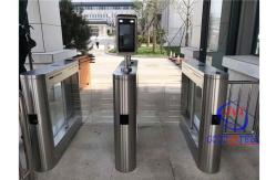 China Outdoor Rfid Card Reader Swing Barrier Gate Turnstile Security With Counter supplier