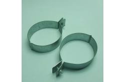 China Industrial Standard Galvanized Pipe Clamp U Shaped Pipe Clamp rustproof supplier