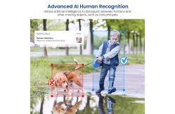 China Dual Camera Wireless Video Doorbell Two-way Communication AI Recognition supplier