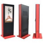 Portable Interactive Outdoor Lcd Advertising Machine , Station Outdoor Digital Signage for sale