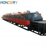 WONDERY Continuous Support Roller Hardening Mesh Belt Furnace with 200kg/hour Productivity and PID Temperature Regulation for sale