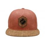 5 Panels Fitted Adjustable Snapback Hat , Awesome Womens Flat Brim Hat