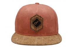 China 5 Panels Fitted Adjustable Snapback Hat , Awesome Womens Flat Brim Hat supplier
