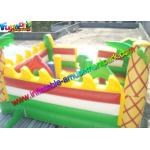 Customized Inflatable Dora Bounce Jumping House With Obstacle Inside