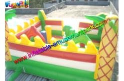 China Customized Inflatable Dora Bounce Jumping House With Obstacle Inside supplier