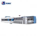 Three color 1200mm Flexographic Box Printing Machine For Carton Box for sale