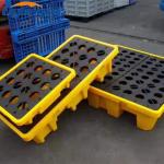 Anti Overflow 4 Drum Spill Pallet 55 Gallon Drum Spill Containment