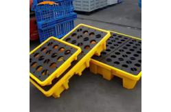 China Anti Overflow 4 Drum Spill Pallet 55 Gallon Drum Spill Containment supplier