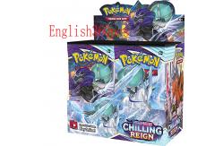 China English Version 360pcs/box Pokemoned Cards Booster Box With Customizable Card Back Design supplier