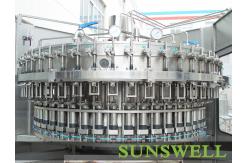 China 3 In 1 Full Automatic Carbonated Filling Machine For Drinking PET Bottles supplier