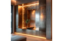 China A Class Fireproof Stainless Steel Bathroom Niche with Laser Cut Design supplier