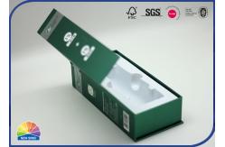China Green Customized Paper Gift Boxes With Lid Gift Packing Box Pantone Print supplier