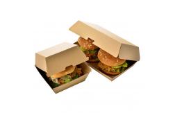 China Stackable custom burger box with ventilation holes eco-friendly and customizable packaging supplier