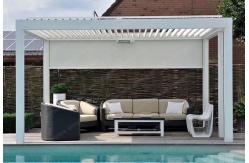 China Bioclimatic Gazebo Awning garden Aluminum Louver Gazebo pergola Canopy supplier
