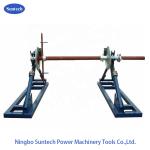 50KN Detachable Steel Wire Rope Mechanical Cable Drum Reel Stand To Release Wire for sale
