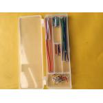 ROHS Solderless Breadboard Kit Physics Jumper Wire Cable Box