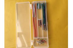 China ROHS Solderless Breadboard Kit Physics Jumper Wire Cable Box supplier