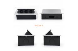 China AC 110V - 220V Pop Up Power Socket EU Standard  Three Inserts Multifunctional supplier