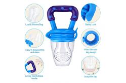 China Safe Food Grade Silicone Fresh Fruit Feeder For Infant BPA Free Reusable supplier