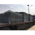 Silver Galvanized Steel Wire Gabion Box 1m - 2m Width for sale