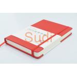 Elastic Band 128 sheets 21cm Hardcover Leather Notebook for sale