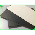 2mm 3mm Grey Back Laminated Black Paperboard Recycled For Archives Folders