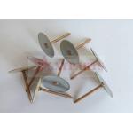 Insulation Accessories Beveled Cupped Head Weld Pins For Duct Liner for sale