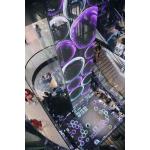 MQ15-20 Curtain Wall Transparent LED Display Screen 800*1500 Mm