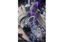China MQ15-20 Curtain Wall Transparent LED Display Screen 800*1500 Mm supplier