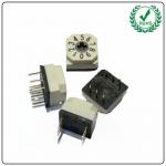 Customized DIP Digital Code Rotary Switch 10x10mm 6Pin 16 Position for sale