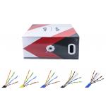 PVC Jacketed Cat6a Cable Roll 24AWG 500m Network Cable Roll Cat6 Unshielded for sale