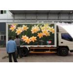 Video P10 Led Mobile Display Board Truck Mounted Led Screen Full Color for sale