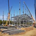 Customized Steel Structure Prefab Building Construction Pre Fabricated Steel Structure Building for sale