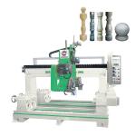 22kw Column Cutting Machine For 4 Pieces Granite Marble Balusters for sale