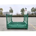 Customized Load Capacity Steel Stillage Cage With Latch Lock For Warehouse