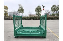 China Customized Foldable Collapsible Pallet Cage Efficient Storage Solution supplier