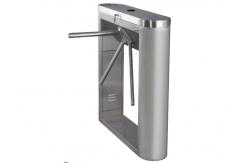 China Double Direction Speed Gate Turnstile , QR Scanner Rotating Access Control Turnstiles supplier