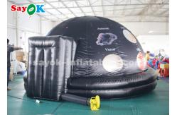 China Full Printing 4m Inflatable Planetarium Dome for School Astronomy Teaching supplier